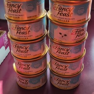 Fresh 18 Purina Fancy Feast Tuna Feast Cat Food Seafood Gravy Lovers Mixed